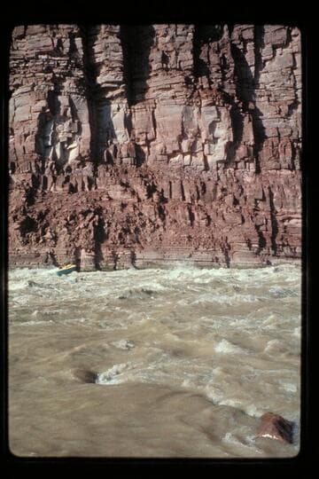 "Wee Yellow" down Unkar Rapids