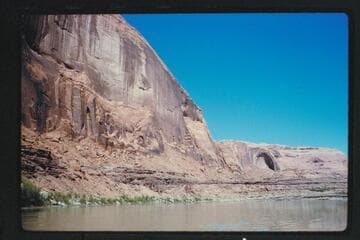 Tapestry Wall and arch above Warm Spring Canyon