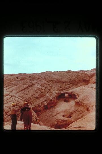Bridge near Baker's Ranch, Waterpocket Fold (est. span 20')