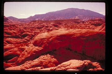 Navajo Mountain from west of Nasja Creek
