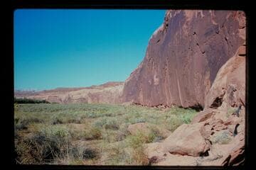 Down sand bar at Stanton Canyon