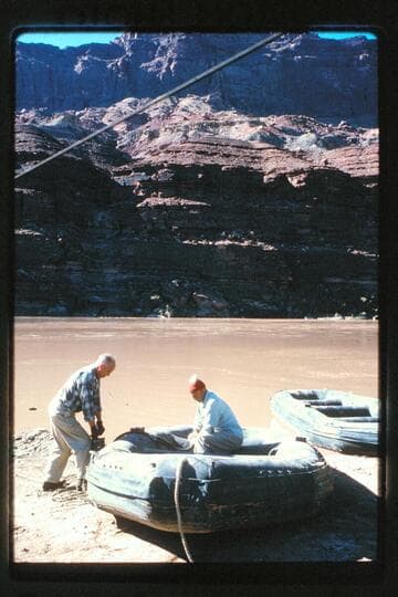 Harry Aleson, Bering Monroe pump floats, Hite