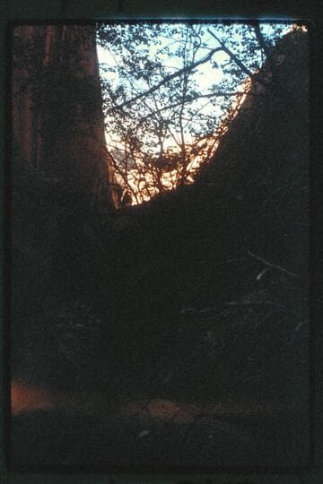 Bottom of fault leading into 73