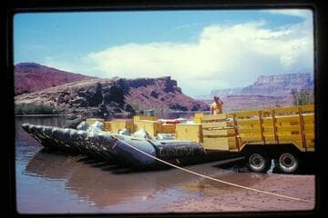 Tow Curry rigs, Lees Ferry
