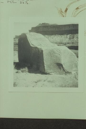 Petroglyphs at Mile 22 3/4