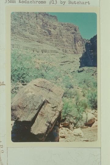 Approach to Redwall Climb; Flint Creek