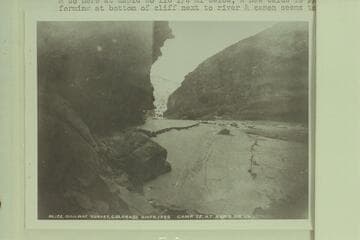 172.  Camp 35 at Rapid 118 Up.  Brown-Stanton Survey