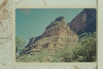 Route through Redwall south side of Flint Creek