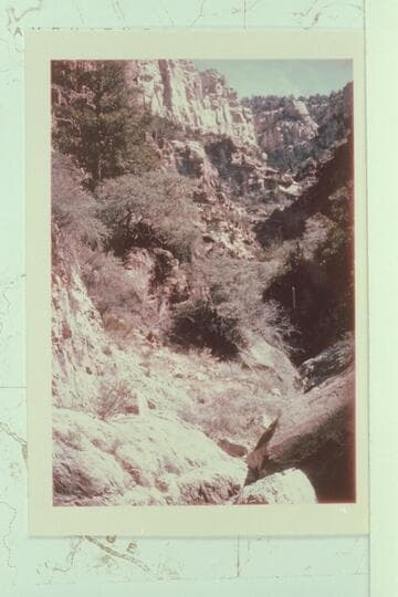 North above Redwall; Clear Creek