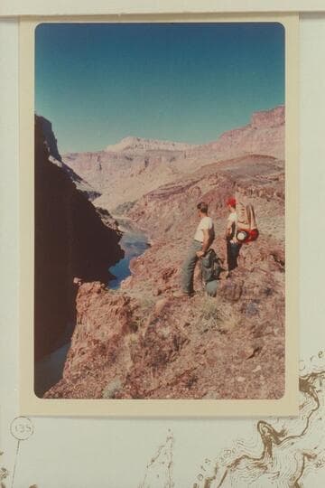 Rim of Granite Narrows looking toward Deer Creek