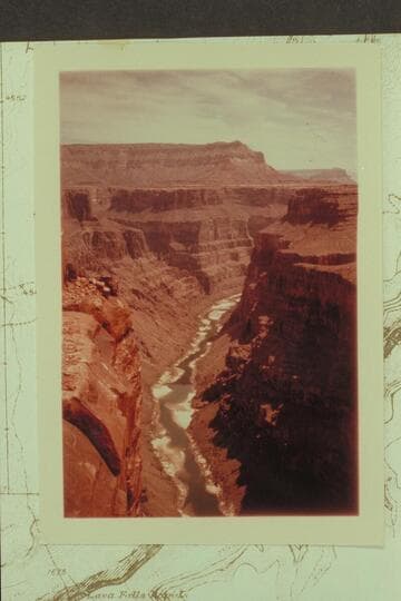Upriver from overlook above Vulcan Forge
