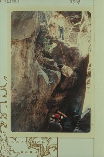 Second drop in Tuckup Canyon in going toward the River