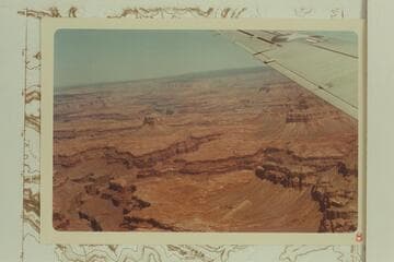 Mt. Synyala from above Havasu Creek above Beaver Falls about 6 miles from the Colorado River