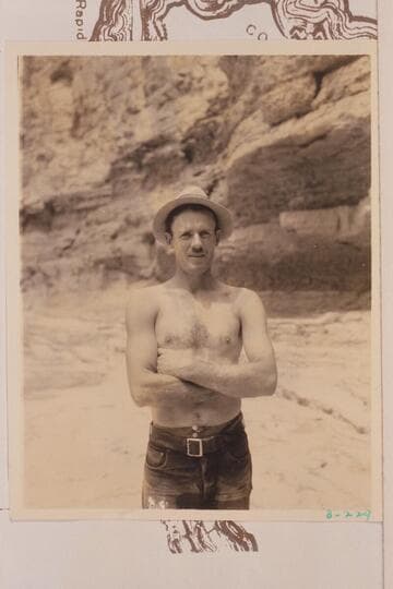 Frank Swain at Kanab Creek