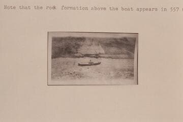 Boat of the Todd-Page party in Triplet Rapid.  Elwyn Blake ran both boats through this rapid