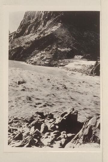 Looking across head of Separation Rapids.  From print T5 in Lint album