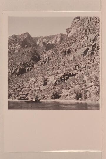 Canyon of Rippling Brook; Mile 230.  Canyon of Lodore; Green River