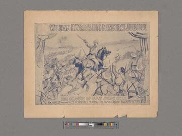 William H. West's big minstrel jubilee