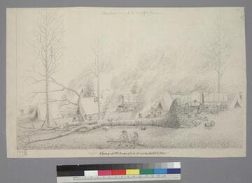 Camp at St. Joseph’s, Mo