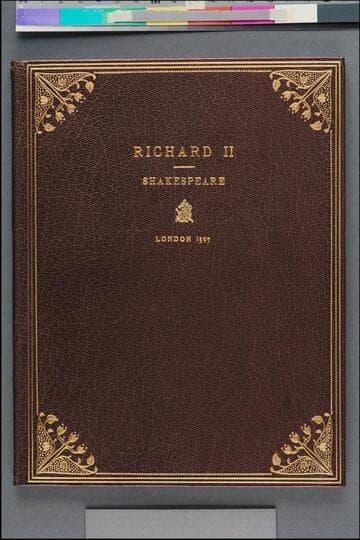 The tragedie of King Richard the second