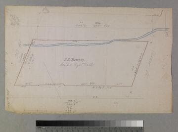 Vine Street Sewer & Grade : sketch map