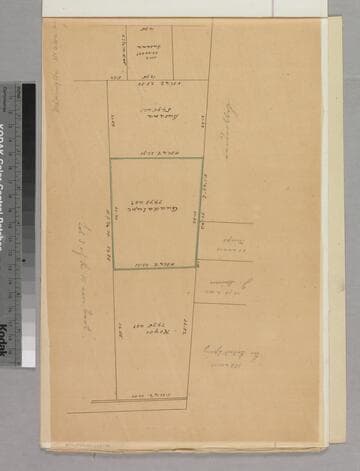 Rancho San Pedro : S73 (partition of 1884-1885, report of referees) - Guadalupe Domínguez parcels