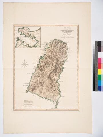 St. Lucia; Done from Surveys and Observations made by the English whilst in their Possession. by Thomad Jefferys Geographer to the King. Published by Laurie & Whittle, No. 53 Fleet Street London as the Act directs 12th May, 1794