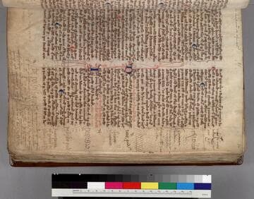 Bracton's De legibus et consuetudinibus Angliae and several leaves of Statutes : [manuscript]