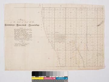 Map of the Tract of Land of the Cucamonga Homestead Association