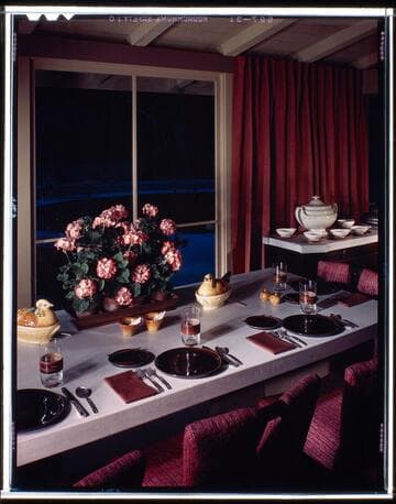 Frankl, Paul T., furniture [at "Ranch House for a City Lot"; "Pricesetter House"]