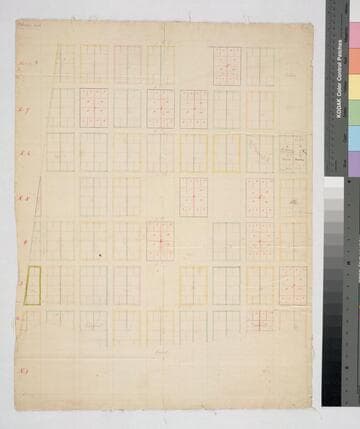 Draft of Wilmington Subdivision map