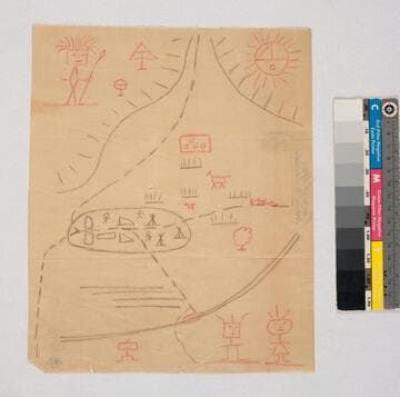 Indian map of Los Angeles before European settlement?