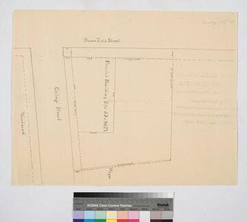 Plat of Lot in the city of Los Angeles