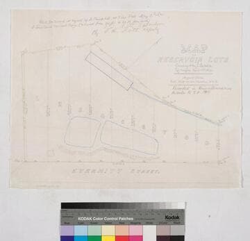 Map of Reservoir Lots