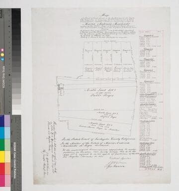 Tract of Land: Maria Antonia Machado