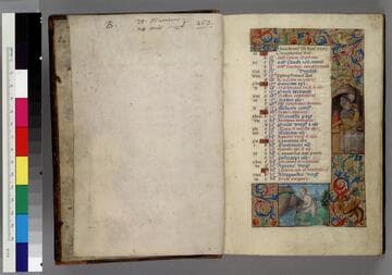 Book of Hours, use of Paris : [manuscript]