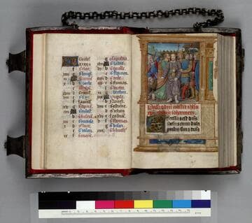 Book of Hours, use of Paris : [manuscript]
