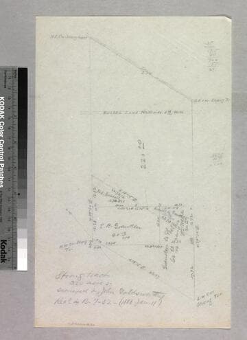 Rancho Paso de Bartolo : S62 no. 1 - Strong Tract