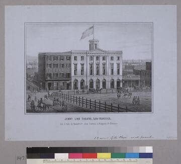 Jenny Lind Theatre, San-Francisco