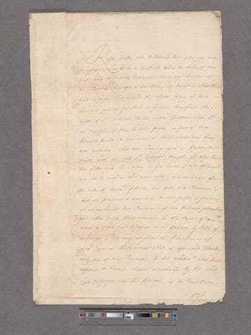 Charles II, King of Great Britain. To Francis, 5th Baron Howard of Effingham : Order for the payment of 700 pounds to Lord Culpeper