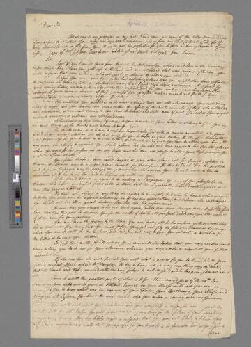 Montagu, Edward Wortley. Letter to Edward Montagu