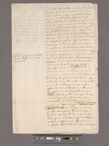 Temple, Sir William. Memorial (draft) for appeal in case of the Bilanders