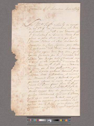 Leopold I (Holy Roman Emperor, 1658-1705). Sommaire de l'Intention de sa Mjté Imple