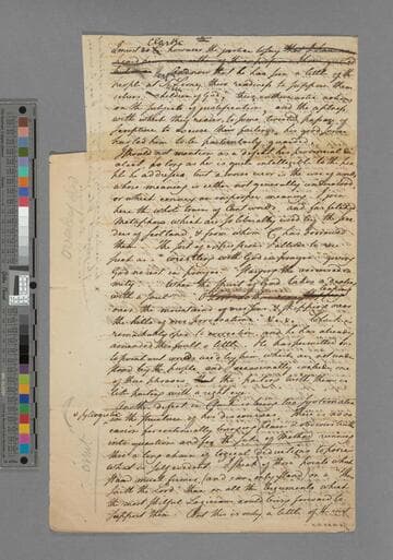 Zachary Macaulay. Letter to Henry Thornton