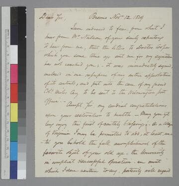 John H. Cocke, Bremo, letter to Thomas Jefferson