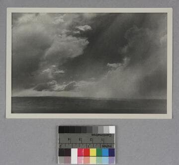 Dust storm over the Painted Desert, Arizona