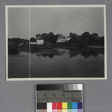 Club house and boat house on Spesutie Island, Maryland