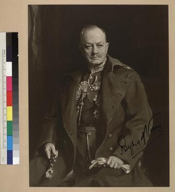 Photograph of a portrait of Julian Hedworth George Byng