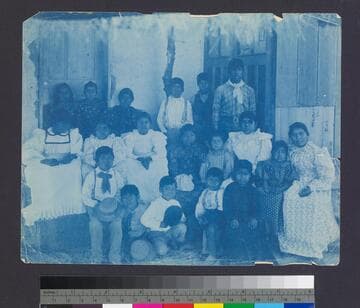 Native school children