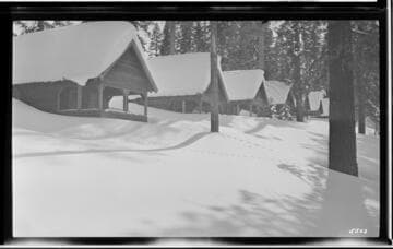 Big Creek, Huntington Lodge - Big Creek Country in winter